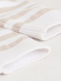 Gebreide Kleding|Next Naturel met strepen - Gebreide top- en leggingset (0 mnd - 2 jr)