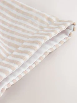 Rompertjes En Tuinbroeken*Next - Geweven bretelbroeken en bodysuit babyset (0mnd -2jr) Naturel met strepen