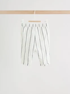 Broeken En Chino's|Sets En Outfits*Next Naturel met strepen - Sweat Top and Trousers Baby Set (0mths-2yrs)