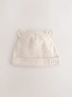 Mutsjes En Antikrabwantjes|Next Naturel Milk Club - Baby Beanies 3 Pack (0-12mths)