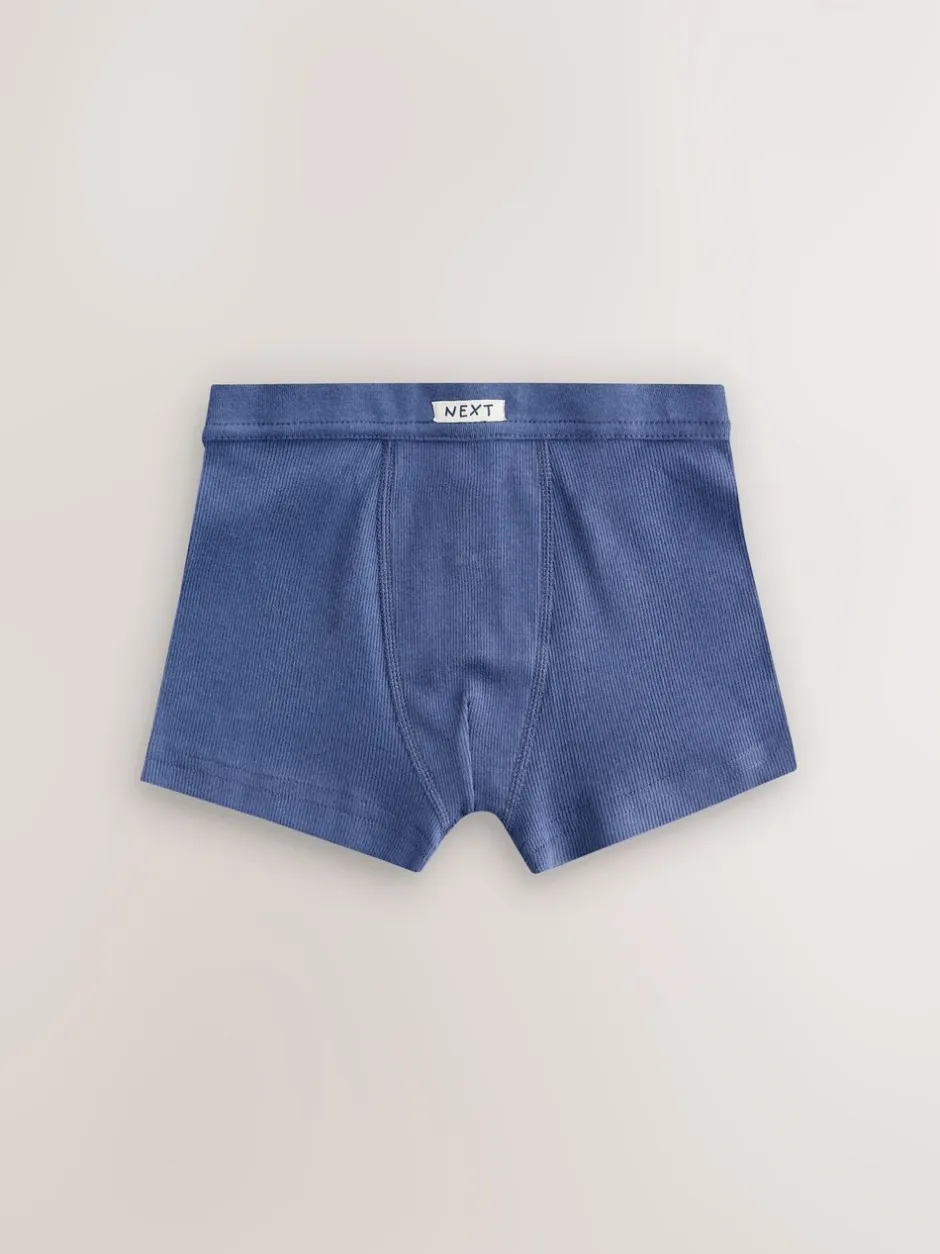 Ondergoed|Next - Set van 5 boxershorts met zachte tailleband (1,5-16 jr) Naturel Multicolor
