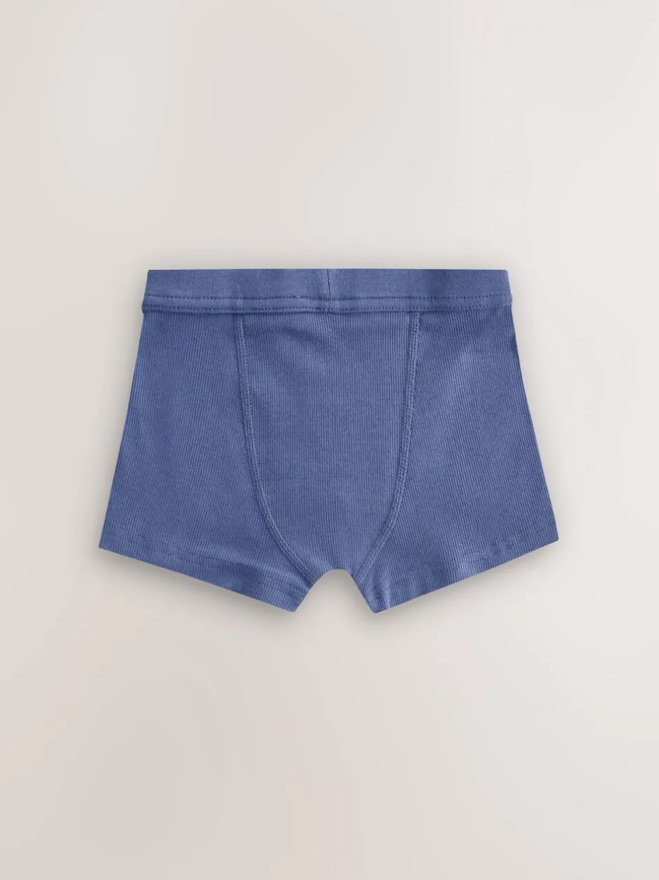 Ondergoed|Next - Set van 5 boxershorts met zachte tailleband (1,5-16 jr) Naturel Multicolor