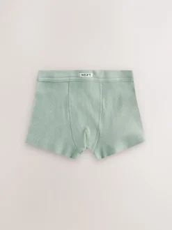 Ondergoed|Next - Set van 5 boxershorts met zachte tailleband (1,5-16 jr) Naturel Multicolor