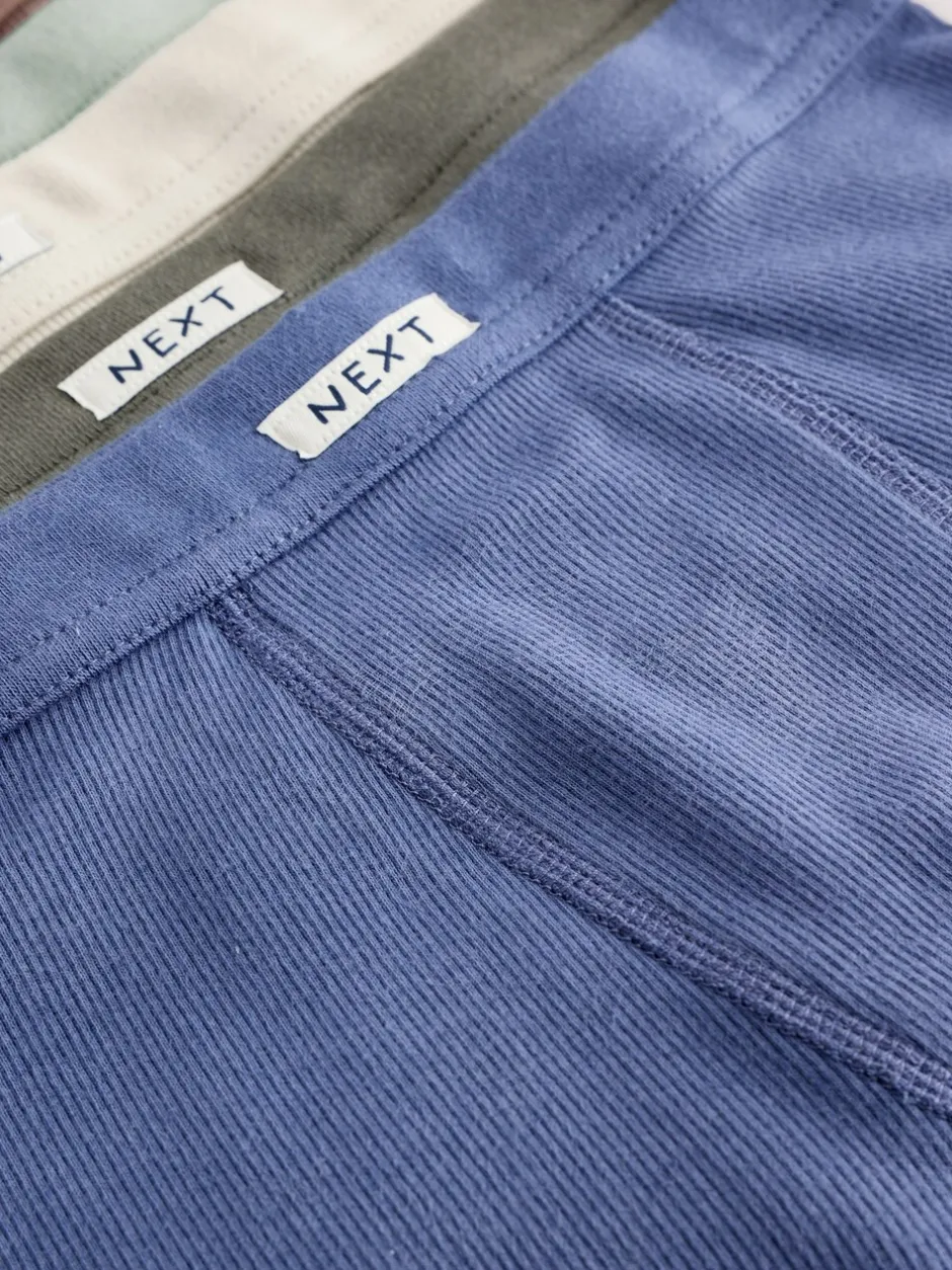Ondergoed|Next - Set van 5 boxershorts met zachte tailleband (1,5-16 jr) Naturel Multicolor