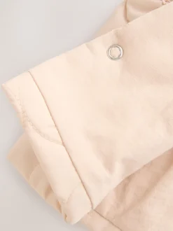 Jassen En Jacks|Next Naturel oversized kraag - Faux Fur Quilted Baby Jacket (0mths-2yrs)