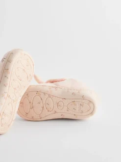 Pantoffels*Next - Pantoffels met antislip-zool Naturel/crèmekleurig konijn