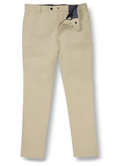 Formele Broek*Charles Tyrwhitt - Classic Fit ultimate chino zonder plooien Natuurlijk