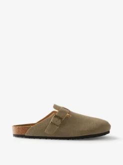 Schoenen|Cotton On - Closed Toe Buckle Slide Shoes Natuurlijk