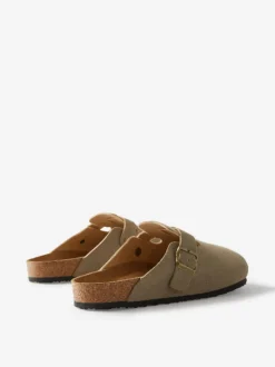 Schoenen|Cotton On - Closed Toe Buckle Slide Shoes Natuurlijk