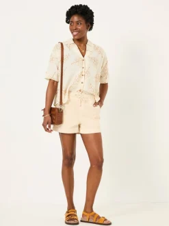 Shorts*Fat Face - FatFace Drawstring Short Natuurlijk