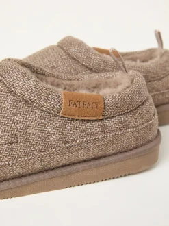 Pantoffels*Fat Face - FatFace Mule Natuurlijk