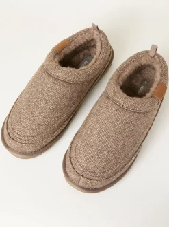 Pantoffels*Fat Face - FatFace Mule Natuurlijk