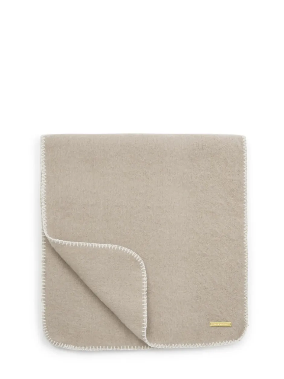 Mutsen, Handschoenen En Sjaals*Katie Loxton - Whipstitch Scarf Natuurlijk