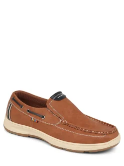Schoenen*Pavers - blauwe bootschoenen met instapmodel Natuurlijk