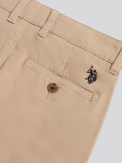 Shorts*U.S. Polo Assn - Classic Chino Shorts Natuurlijk
