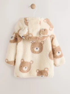 Jassen, Jacks En Kinderwagenpakjes|Jassen En Jacks*Next Natuurlijk berengezicht - Fleece Jack met ritssluiting (0mnd-2jr)