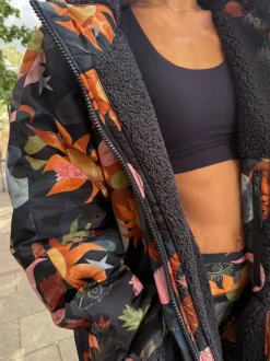 Jassen En Jacks|Never Fully Dressed - omkleedjas met borgvoering Navy Corazon