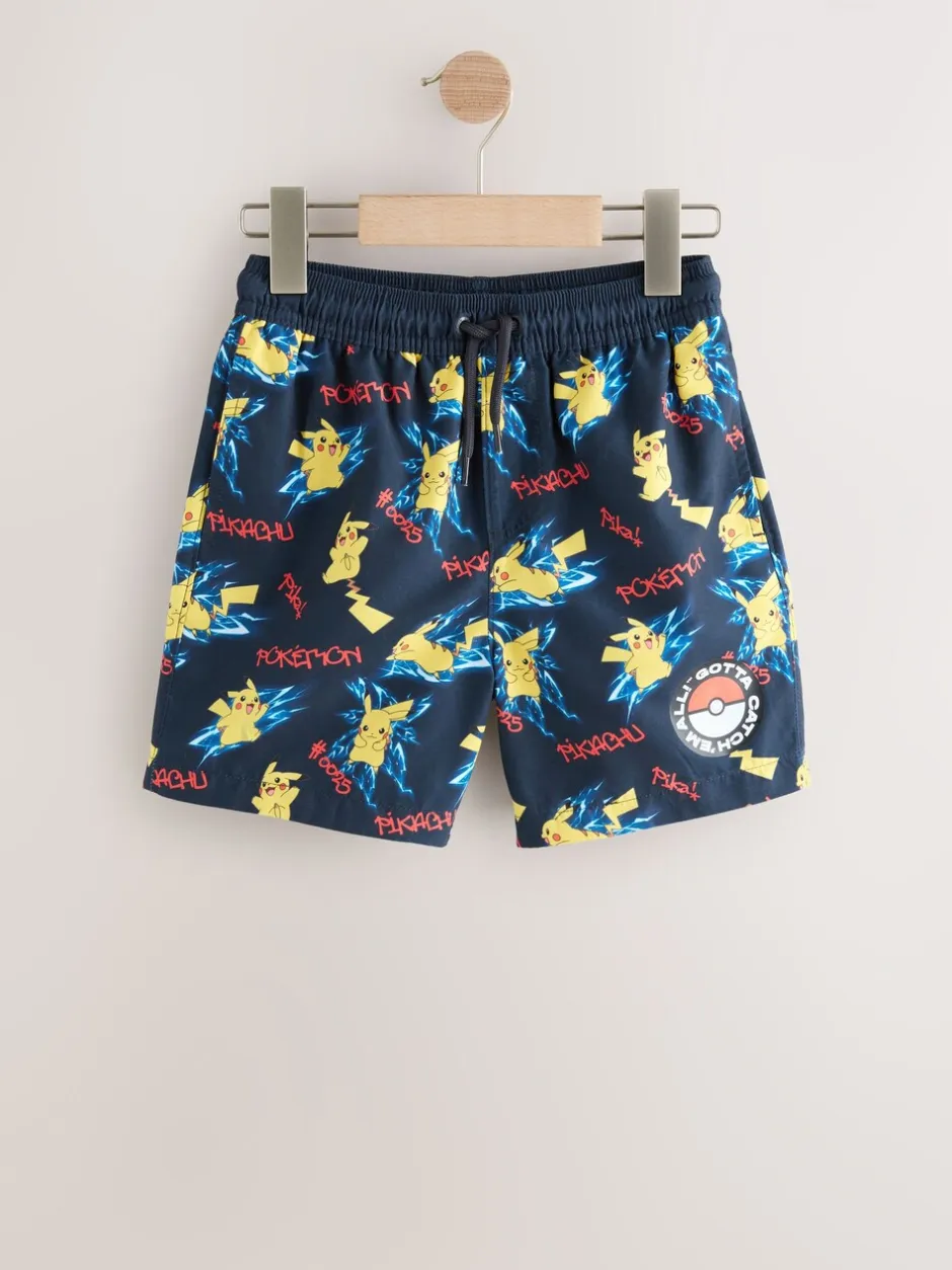 Badkleding|Next Navy Pokemon - Zwemshort (3-16 jr)