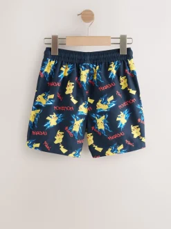 Badkleding|Next Navy Pokemon - Zwemshort (3-16 jr)