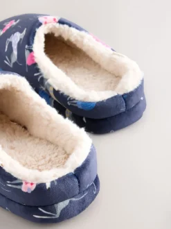 Pantoffels|Next Navy Whippet - Pantoffelmuiltjes
