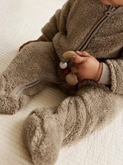 Jassen, Jacks En Kinderwagenpakjes|Jassen En Jacks|Next Nertsgrijs/bruin - Fleece babypakje