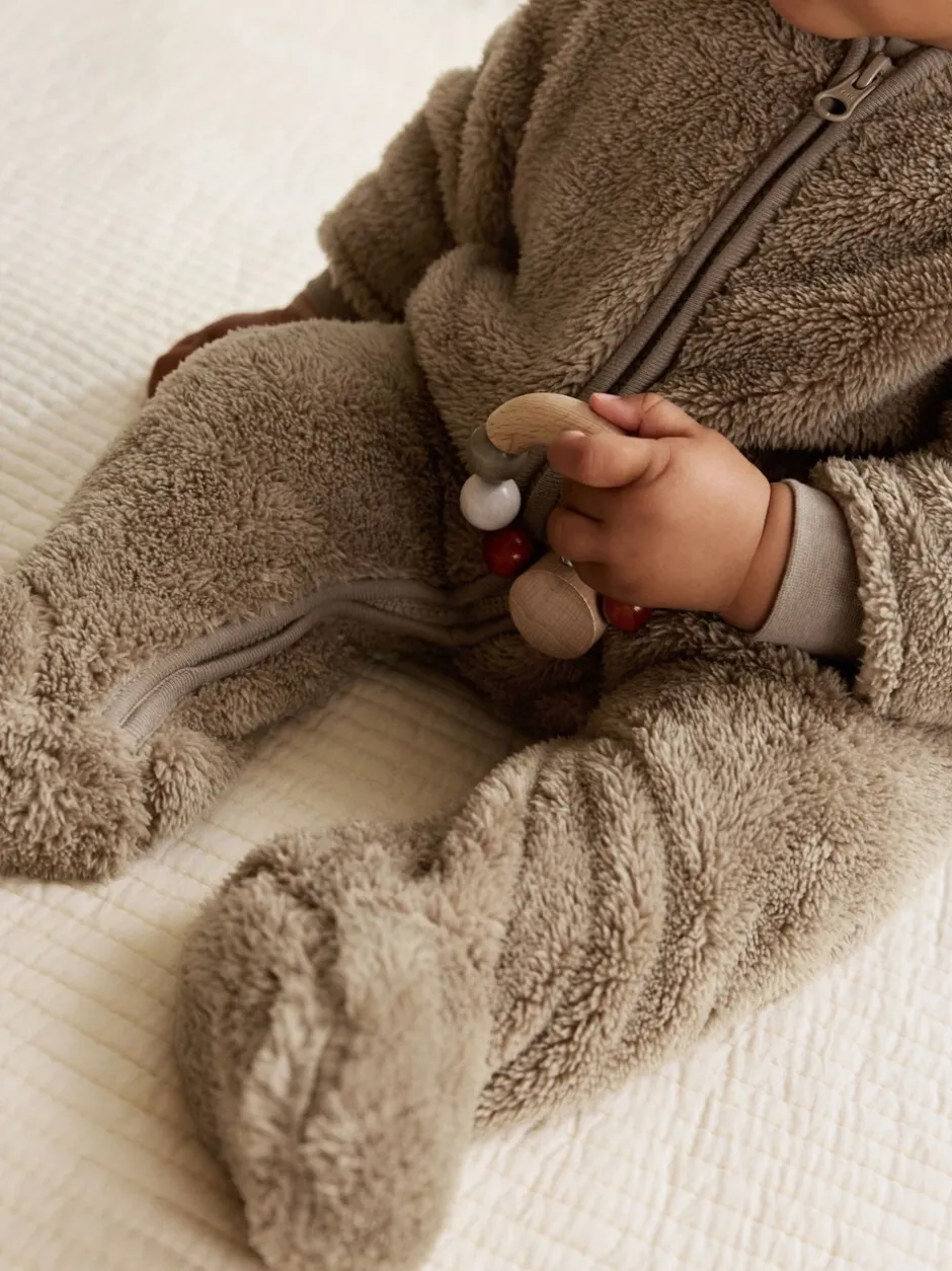 Jassen, Jacks En Kinderwagenpakjes|Jassen En Jacks|Next Nertsgrijs/bruin - Fleece babypakje