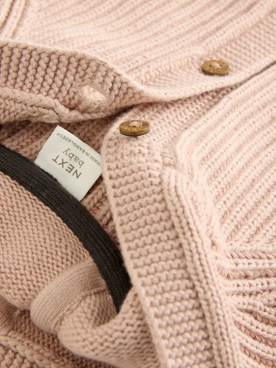 Truien En Breisels|Next Neutraal - 100% katoenen vest (0mnd -2jr)
