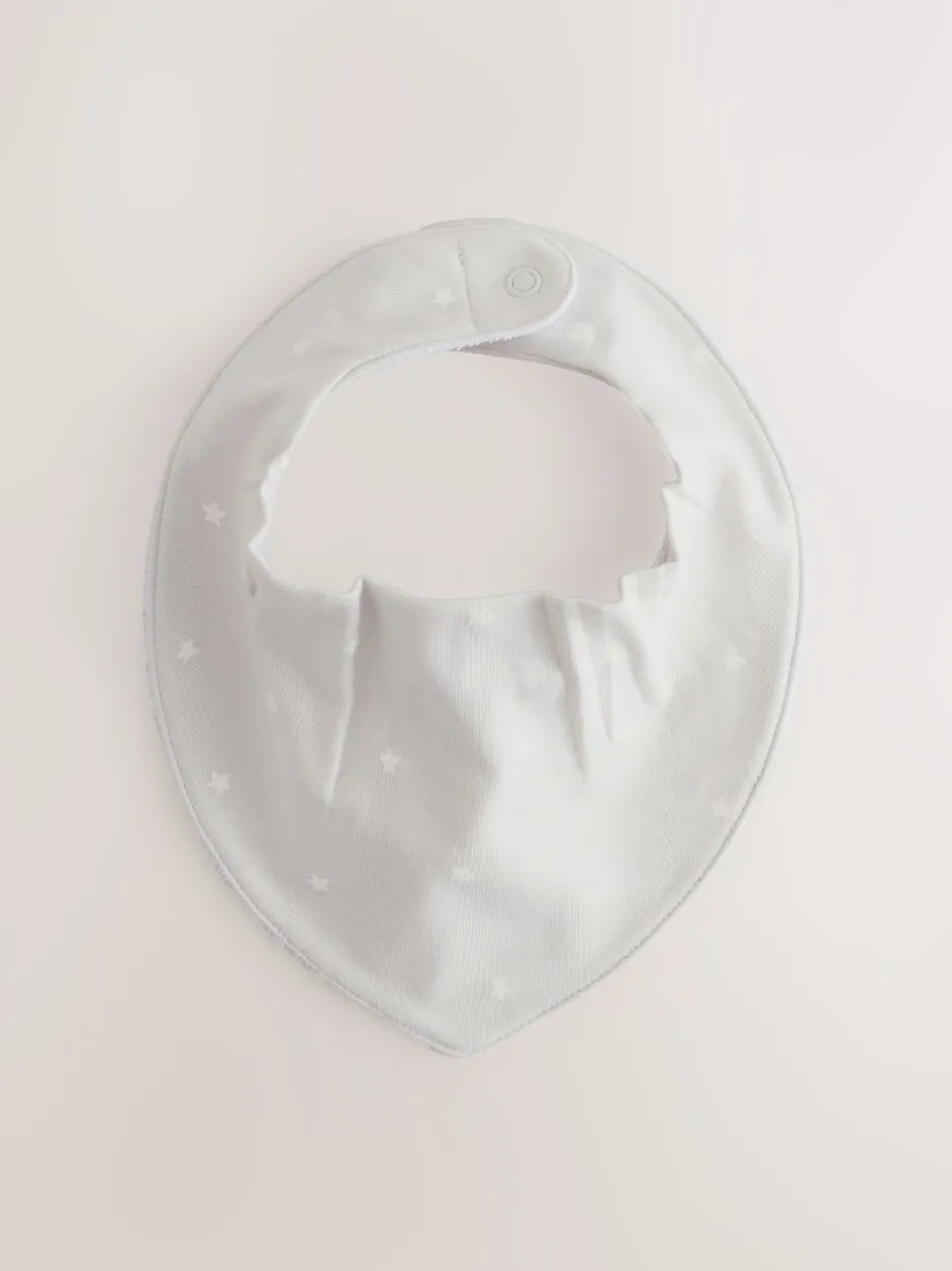 Slabbetjes|Next Neutraal - 5 Kwijlslabbetjes voor baby's