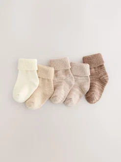 Sokken En Panty's|Sokken|Next - Babysokken met omgerolde rand (0mnd-2jr) Neutraal