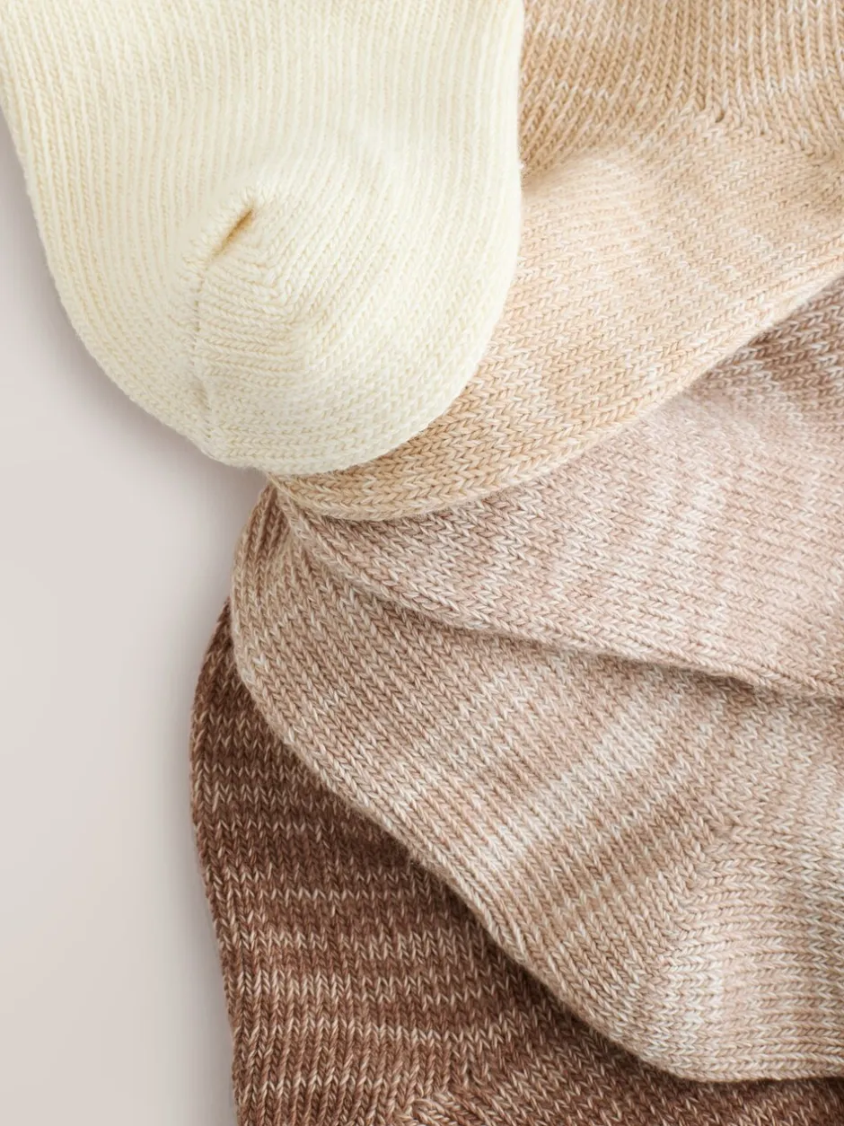Sokken En Panty's|Sokken|Next - Babysokken met omgerolde rand (0mnd-2jr) Neutraal