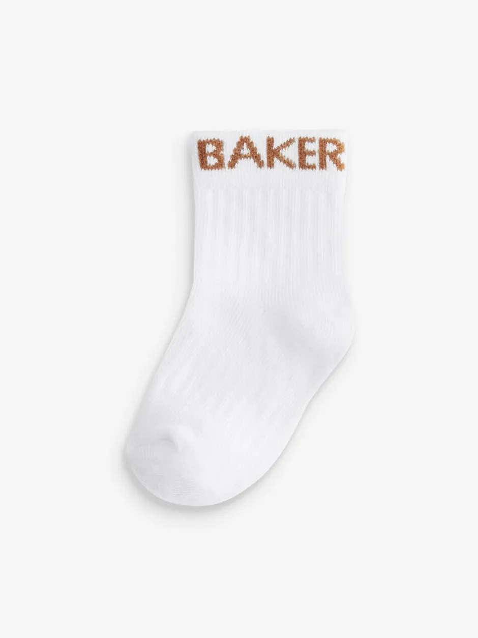 Sokken En Panty's|Sokken*Baker by Ted Baker - babysokken verpakking van 5 Neutraal