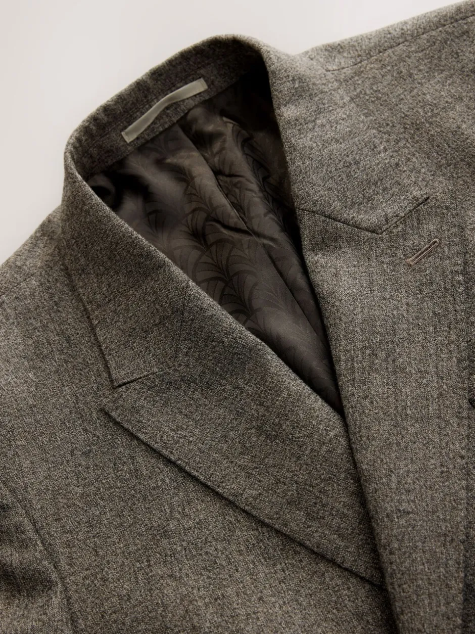 Pakken|Next Neutraal - Double Breasted Merino Wool Blend Suit Jacket