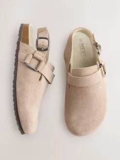 Lage Schoenen*Next - Forever Comfort® Slingback Footbed Shoes Neutraal