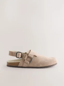 Lage Schoenen*Next - Forever Comfort® Slingback Footbed Shoes Neutraal