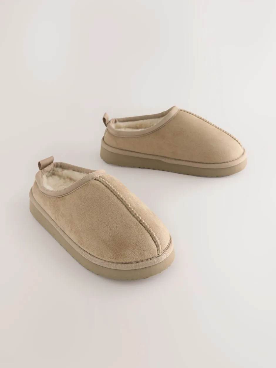 Pantoffels|Nachtkleding En Pyjama's*Next Neutraal - Gemakkelijke pantoffelmuiltjes