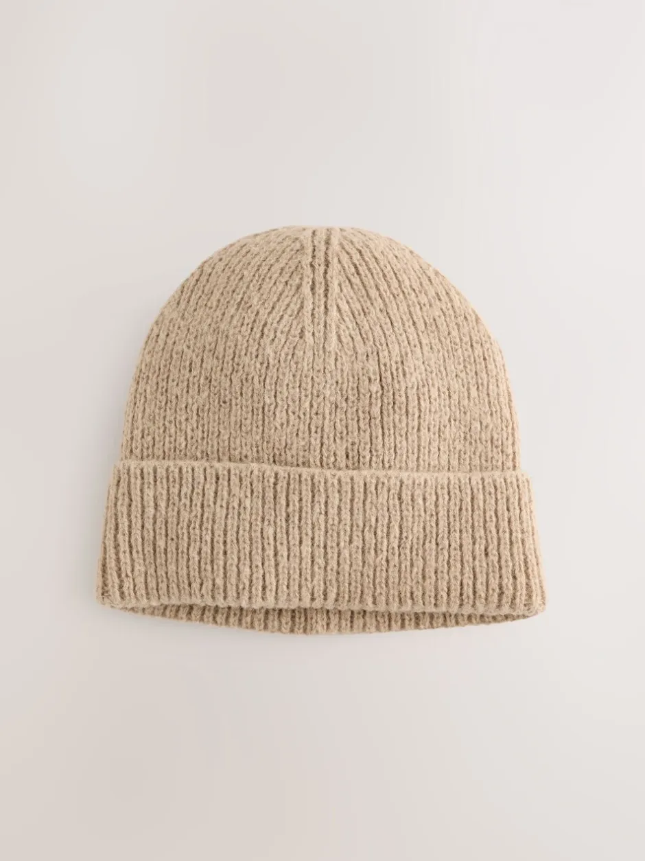 Mutsen, Handschoenen En Sjaals*Next - Grofgebreide beanie-muts (1-16jr) Neutraal