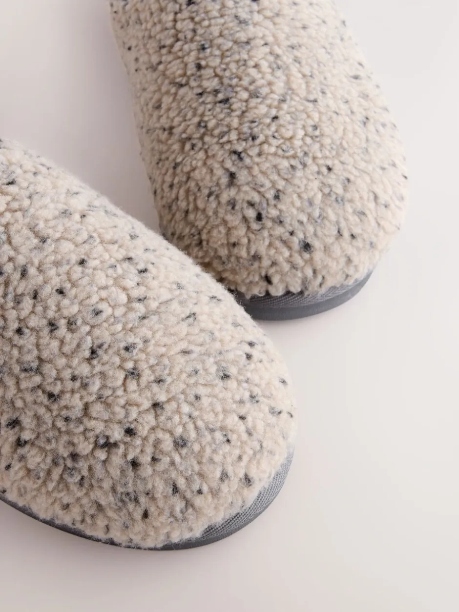 Pantoffels|Next - Instappantoffels met borgvoering Neutraal