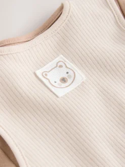 Rompertjes En Tuinbroeken|Tuinbroeken|Next Neutraal - Jersey tuinbroek en rompertje babyset (0mnd-2jr)