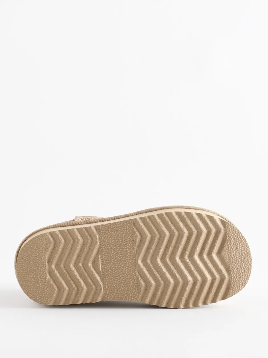 Boots|Next Neutraal - Lage schoenen mini warmgevoerde waterafstotende suède Boots