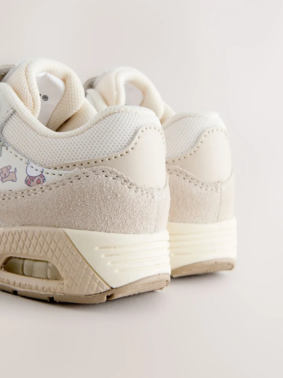 Sneakers|Next Neutraal - Miffy Licentie Touch Fasten Trainers