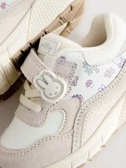 Sneakers|Next Neutraal - Miffy Licentie Touch Fasten Trainers