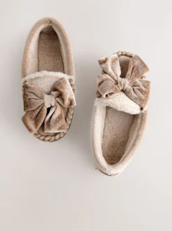 Pantoffels*Next Neutraal - Moccasinpantoffels