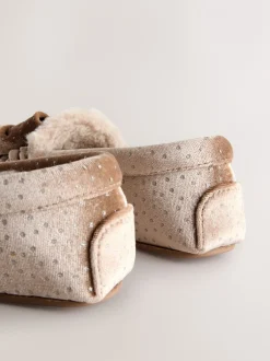 Pantoffels*Next Neutraal - Moccasinpantoffels