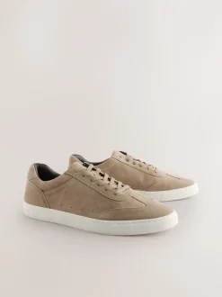 Schoenen*Next - Modieuze suède sneakers Neutraal