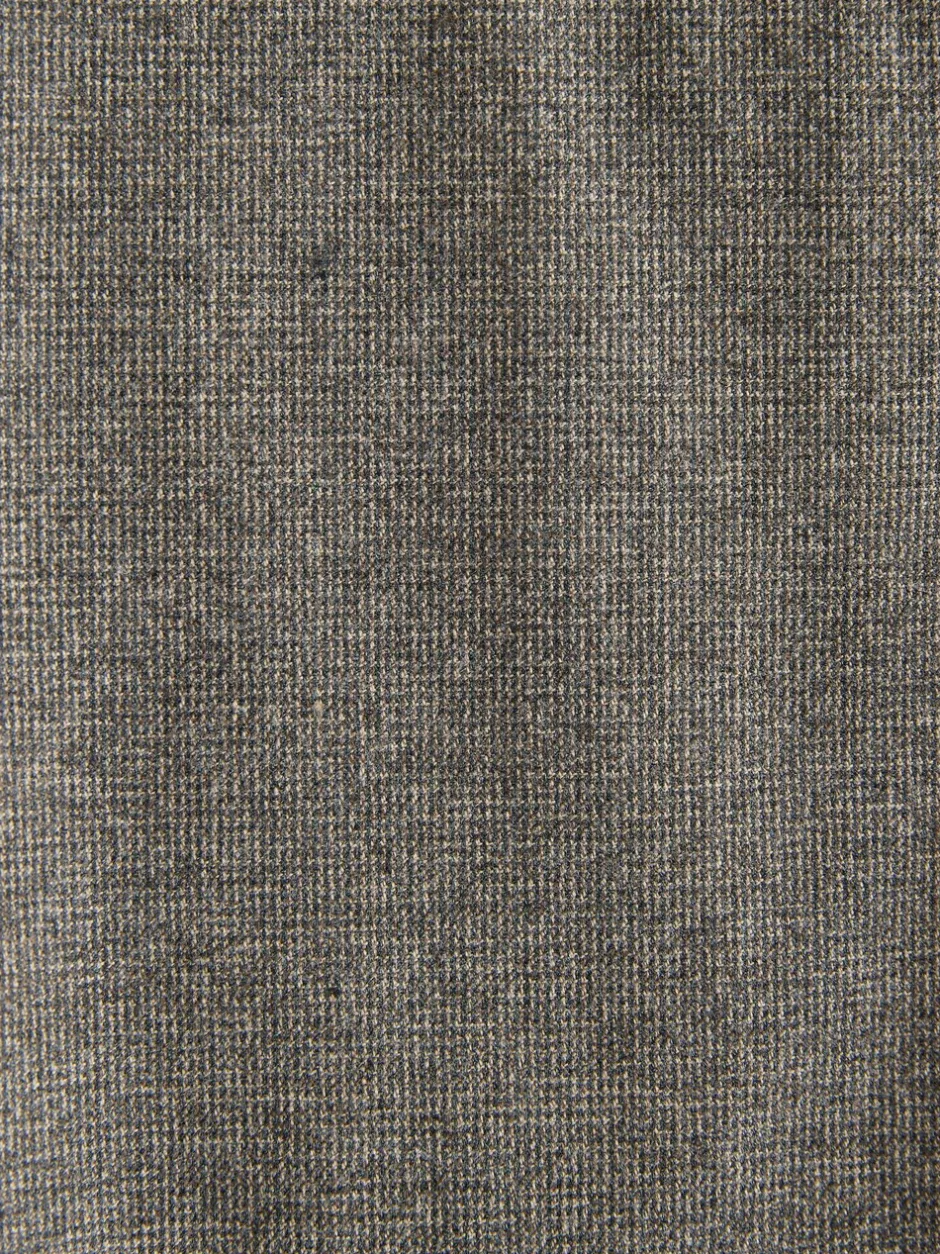 Formele Broek*Next - Regular Tapered Fit Smart Textured Soft Touch Trousers Neutraal