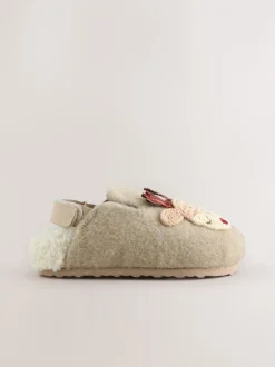 Pantoffels|Pantoffels*Next Neutraal - Rendier Kerstmis Klomp Pantoffels