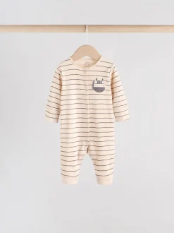 Babypakjes En Babypyjama's*Next - Set van 3 baby pyjama's zonder voetjes met figuurtjes (0mnd-3jr) Neutraal