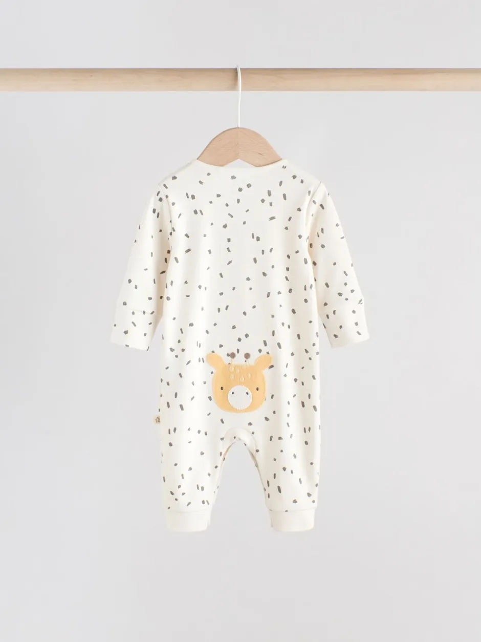 Babypakjes En Babypyjama's*Next - Set van 3 baby pyjama's zonder voetjes met figuurtjes (0mnd-3jr) Neutraal