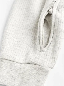 Multipacks|Babypakjes En Babypyjama's|Next Neutraal - Set van 3 voetloze babypyjama's met 2-weg rits van 100% katoen (0 mnd - 3 jr)
