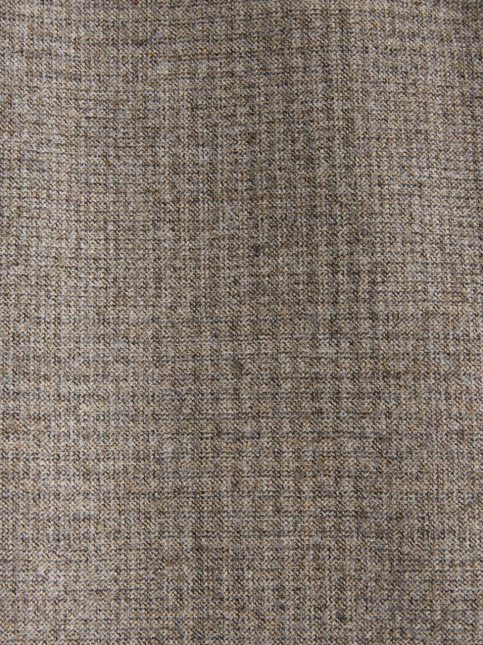Vesten*Next Neutraal - Signature Marzotto 100% Italiaans wollen Pak met ruitpatroon: gilet